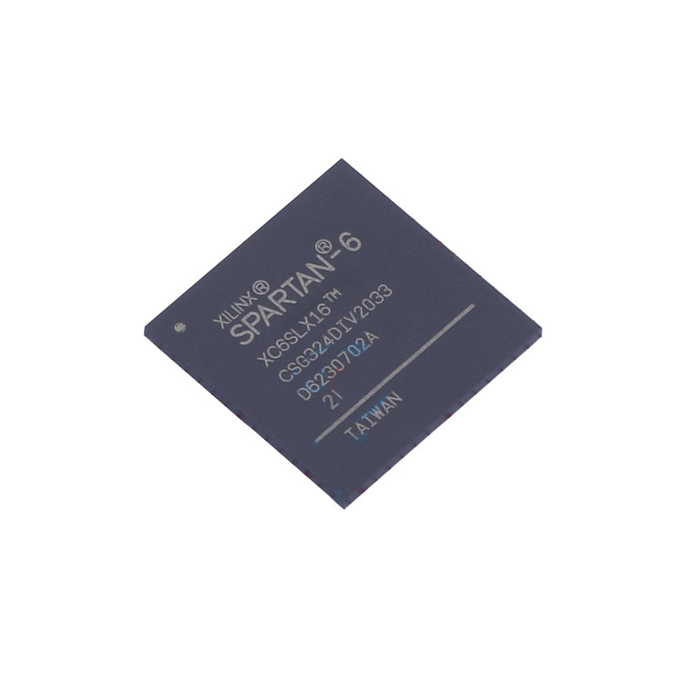 XC6SLX16-2CSG324I BGA324 xilinx ชิป 1.2V ปริมาณอินพุต - เอาต์พุต 232 field programmable gate array IC อิเล็กทรอนิกส์