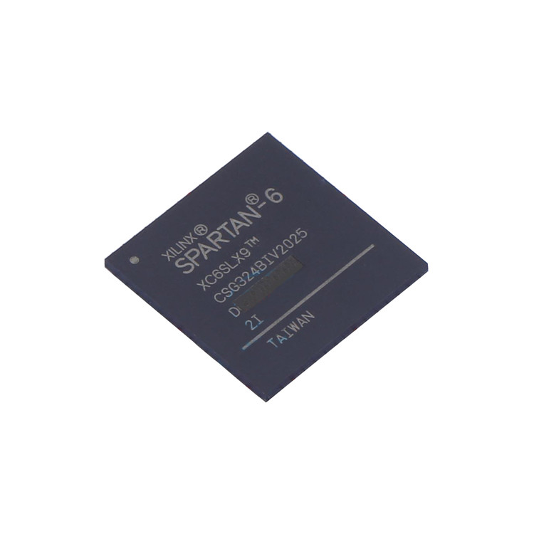 XC6SLX9-2CSG324I BGA324 xilinx ชิป 1.2V ปริมาณอินพุต - เอาต์พุต 200 ฟิลด์ตั้งโปรแกรมประตูอาร์เรย์ IC อิเล็กทรอนิกส์
