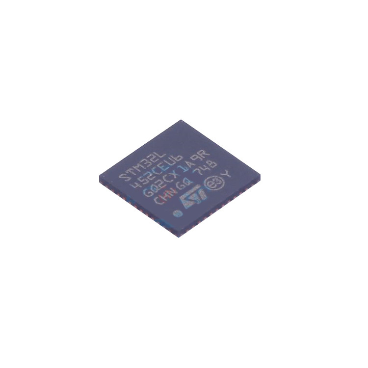 STM32L452CEU6 (ในสต็อก) STM32L452CEU6 48-UFQFPN (7x7) วงจรรวม IC MCU 32BIT 256KB FLASH 64TQFP