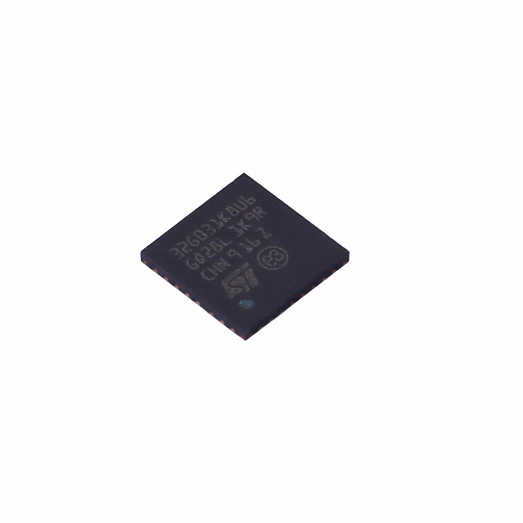 ใหม่และเป็นต้นฉบับ STM32G031K8U6 วงจรรวม STM32G MCU STM32G031 UFQFPN32 32G031K8U6 ไมโครคอนโทรลเลอร์ power ic