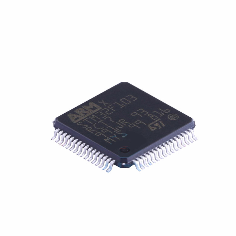 STM32F103RCT7 LQFP-64 การกระจายส่วนประกอบใหม่เดิมทดสอบวงจรรวมชิป IC STM32F103RCT7