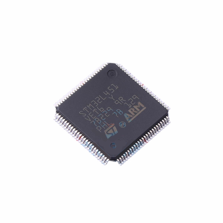 (ในสต็อก) STM32L451VET6 100-LQFP (14x14) วงจรรวม IC MCU 8BIT 32KB FLASH 32LQFP