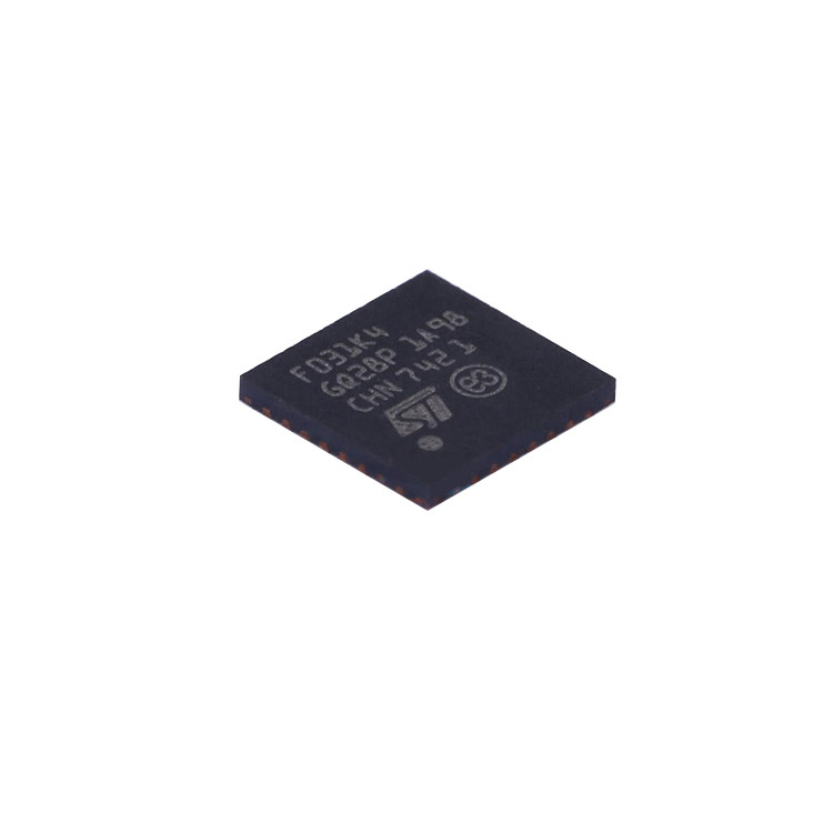 ใหม่และเป็นต้นฉบับ STM32F031K4U6 วงจรรวม MCU STM32F UFQFPN-32 32F031K4U6 ไมโครคอนโทรลเลอร์ power ics