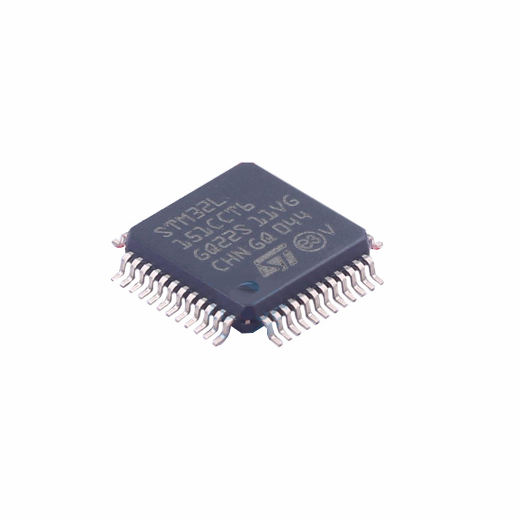 STM32L151CCT6 STM32L151CCT6 ใหม่และต้นฉบับ LQFP-48 ส่วนประกอบอิเล็กทรอนิกส์ในสต็อกวงจรรวมชิป IC STM32L151