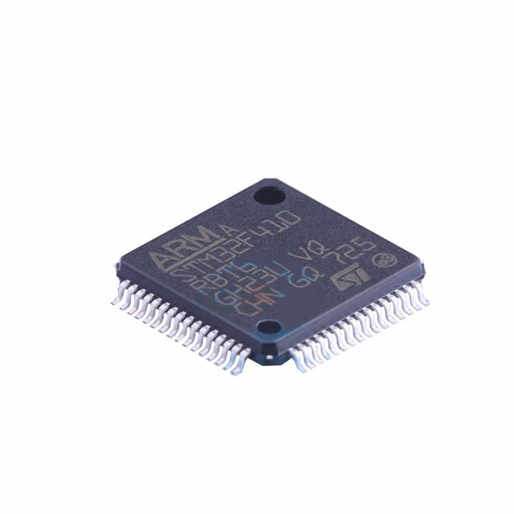 STM32F410RBT6 ไมโครคอนโทรลเลอร์ MCU 32bit LQFP-64 ใหม่ชิปอิเล็กทรอนิกส์ส่วนประกอบวงจรรวม STM32F410RBT6