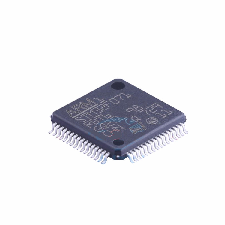 STM32F071RBT6 ใหม่และต้นฉบับ LQFP-64 ส่วนประกอบอิเล็กทรอนิกส์ในสต็อกชิป IC วงจรรวม STM32F071RBT6