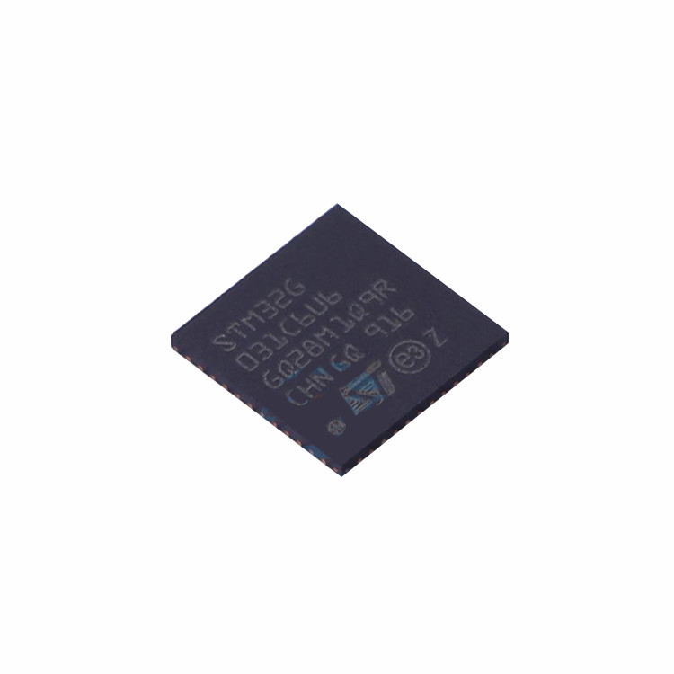STM32G031C6U6 Original ไมโครคอนโทรลเลอร์ชิป IC STM32G031C8U6 STM32G031C4U6 IC MCU 32BIT 32KB แฟลช 48UFQFPN