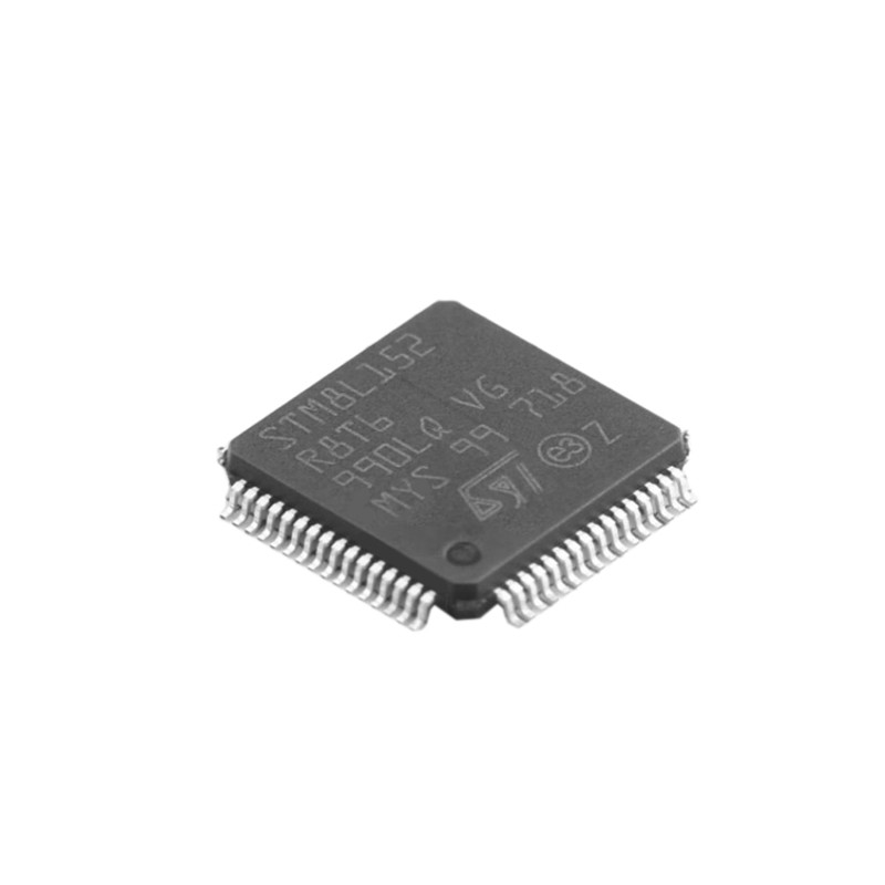 STM8L152R8T6 ไมโครคอนโทรลเลอร์และโปรเซสเซอร์ IC MCU 8BIT 64KB FLASH 64LQFP วงจรรวม ic ชิป STM8L152R8T6