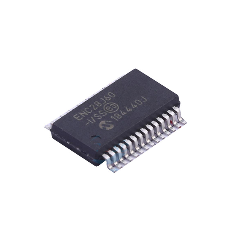 ENC28J60-I/SS ใหม่และต้นฉบับ    ENC28J60-I/SS SSOP-28 วงจรรวม