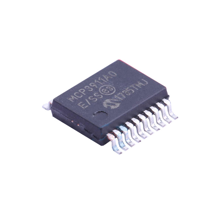 MCP3911A0-E/SS ใหม่และต้นฉบับ   MCP3911A0-E/SS  SSOP-20 วงจรรวม