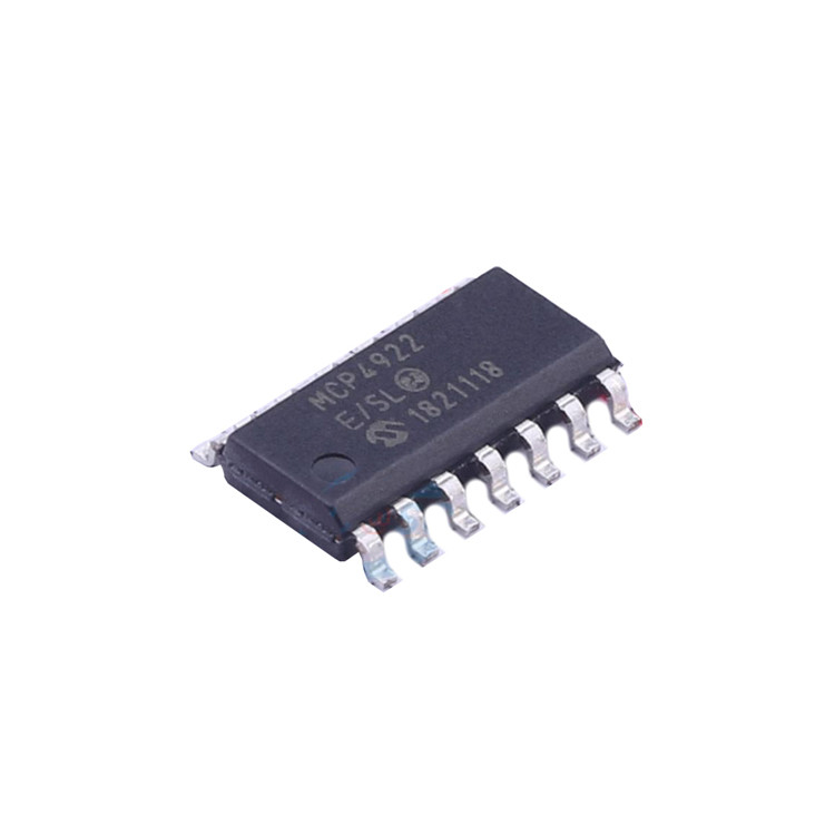 MCP4922-E/SL ใหม่และต้นฉบับ  MCP4922-E/SL SOIC-14 วงจรรวม