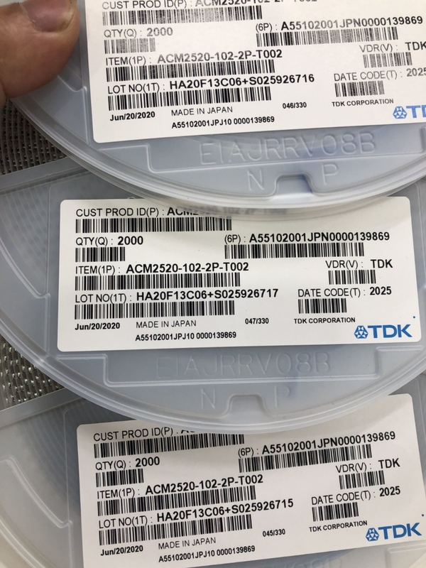 ACM2520-102-2P-T002 SMD วงจรรวมชิป IC, ยี่ห้อใหม่เดิม, ไม่ได้ใช้