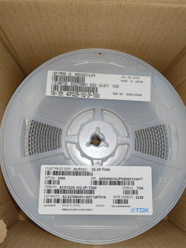 ACP3225-102-2P-T000 SMD วงจรรวมชิป IC, ยี่ห้อใหม่เดิม, ไม่ได้ใช้