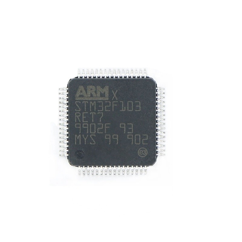 ในสต็อก ไมโครคอนโทรลเลอร์ IC MCU 32BIT 512KB FLASH 64LQFP วงจรรวม ic ชิป STM32F103RET7