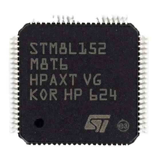 ในสต็อก ไมโครคอนโทรลเลอร์และโปรเซสเซอร์ IC MCU 8BIT 64KB FLASH 80LQFP วงจรรวม ic ชิป STM8L152M8T6