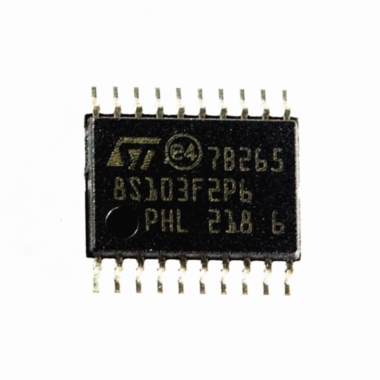 ในสต็อกไมโครคอนโทรลเลอร์ IC MCU 8BIT 4KB FLASH 20TSSOP วงจรรวมชิป ic STM8S103F2P6