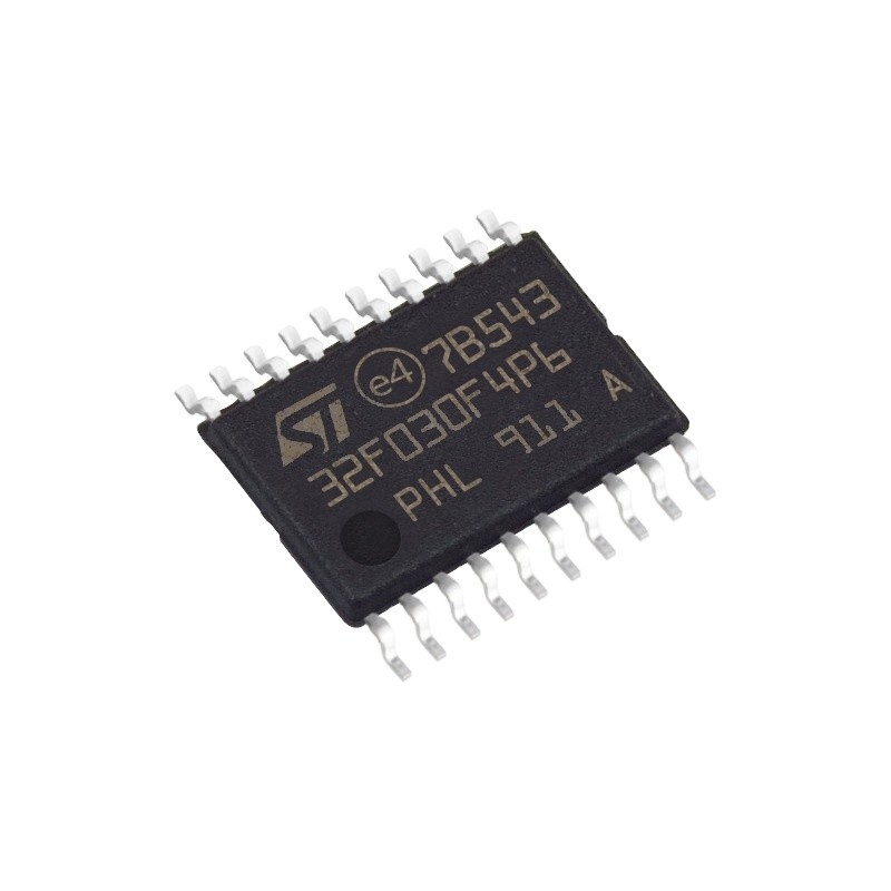 In Stock ไมโครคอนโทรลเลอร์ IC MCU 32BIT 16KB FLASH 20TSSOP ชิ้นส่วนอิเล็กทรอนิกส์ วงจรรวม STM32F030F4P6