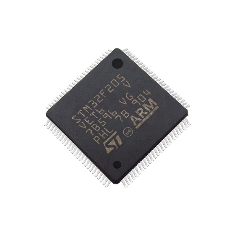 In Stock ไมโครคอนโทรลเลอร์ IC MCU 32BIT 512KB FLASH 100LQFP ชิ้นส่วนอิเล็กทรอนิกส์ วงจรรวม STM32F205VET6