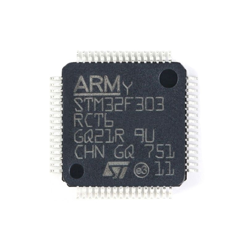 ในสต็อก ไมโครคอนโทรลเลอร์ IC MCU 32BIT 256KB FLASH 64LQFP วงจรรวม ic ชิป STM32F303RCT6