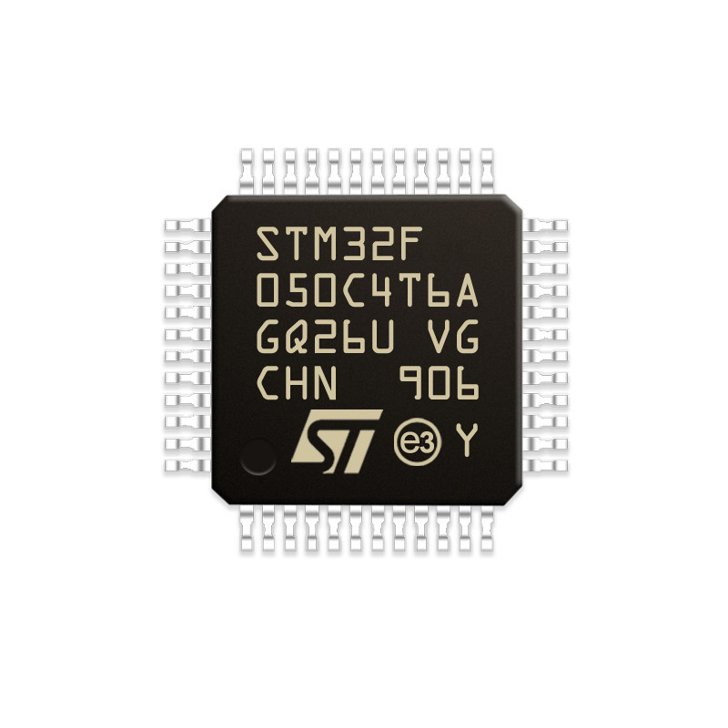 Chuangyunxinyuan STM8S005C6T6 MCU 8-Bit 16MHz 32KB FLASH 48-LQFP STM Series ไมโครคอนโทรลเลอร์ IC STM8S005C6T6