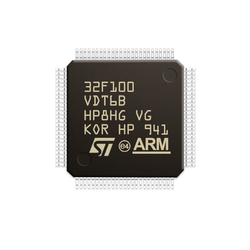 Chuangyunxinyuan STM32F407VET6 คุณภาพในร้านส่วนประกอบอิเล็กทรอนิกส์วงจรรวมไมโครคอนโทรลเลอร์ MCU LQFP100 STM32F407VET6