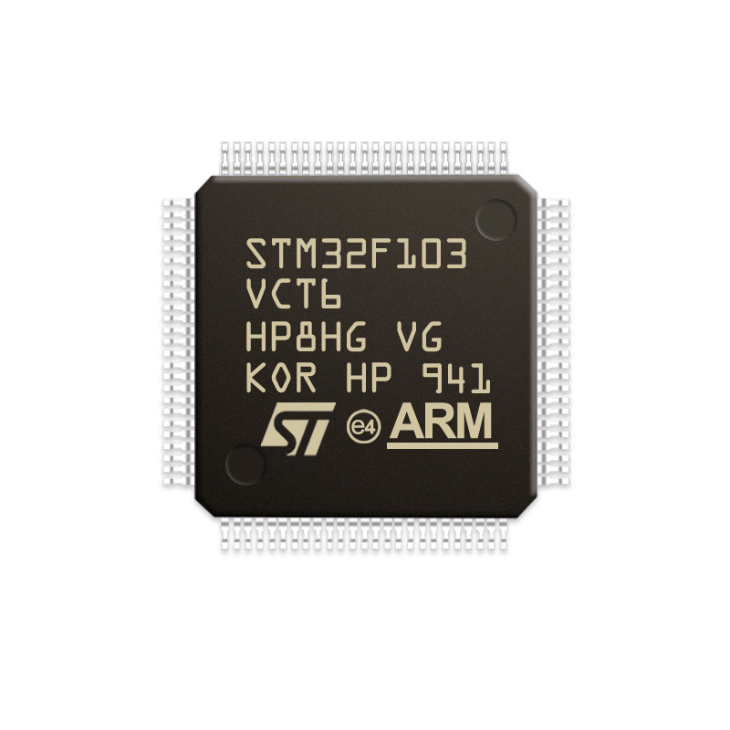 Chuangyunxinyuan STM32F103VCT6 IC ไมโครคอนโทรลเลอร์ IC MCU 32BIT 256KB แฟลช 100LQFP STM32F103VCT6 สต็อกเดิมชิปวงจรรวม