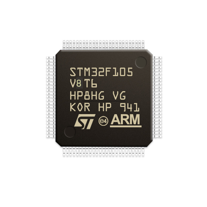 Chuangyunxinyuan STM32F105VCT6 IC ไมโครคอนโทรลเลอร์ Original LQFP64 MCU สต็อกเดิมชิปวงจรรวม STM32F105VCT6