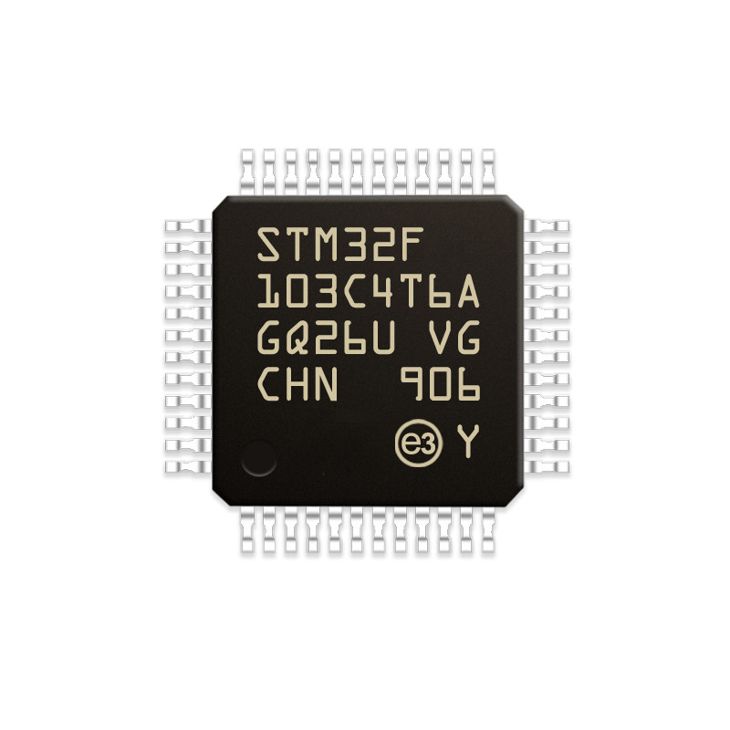Chuangyunxinyuan STM32F103C4T6A 8-Bit 16MHz 32KB FLASH 48-LQFP STM Series ไมโครคอนโทรลเลอร์ IC STM32F103C4T6A