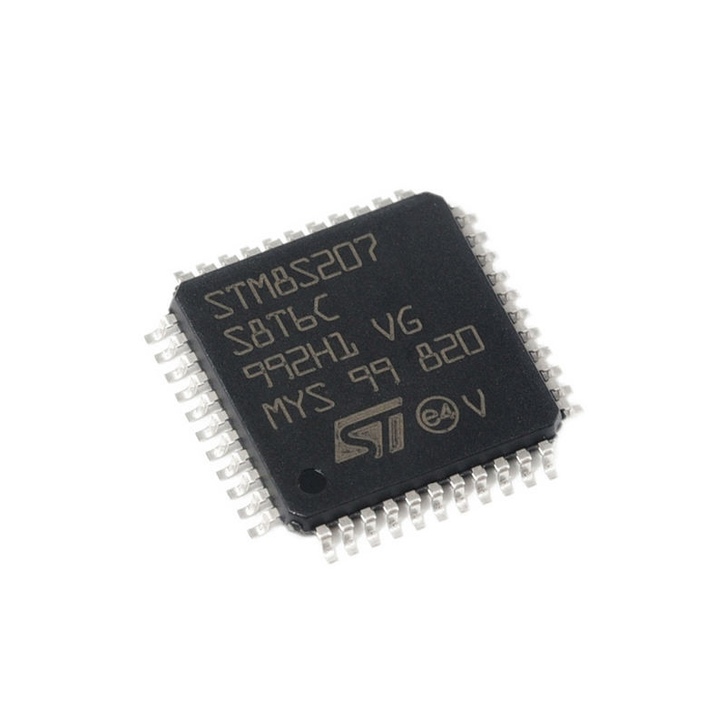 Chuangyunxinyuan STM8S207S8T6C LQFP-44 ส่วนประกอบแผงควบคุม MCU อิเล็กทรอนิกส์ชิป IC วงจรรวม STM8S207S8T6C