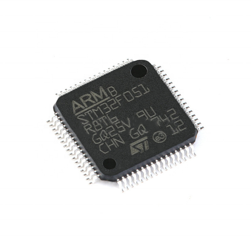 ไมโครคอนโทรลเลอร์วงจรรวม IC MCU 32BIT 64KB แฟลช 64LQFP STM32F STM32F051 STM32F051R8T6 ยี่ห้อเดิม