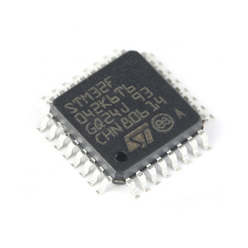 ไมโครคอนโทรลเลอร์วงจรรวม IC MCU 32BIT 32KB แฟลช 32LQFP STM32F STM32F042 STM32F042K6T6 ยี่ห้อเดิม