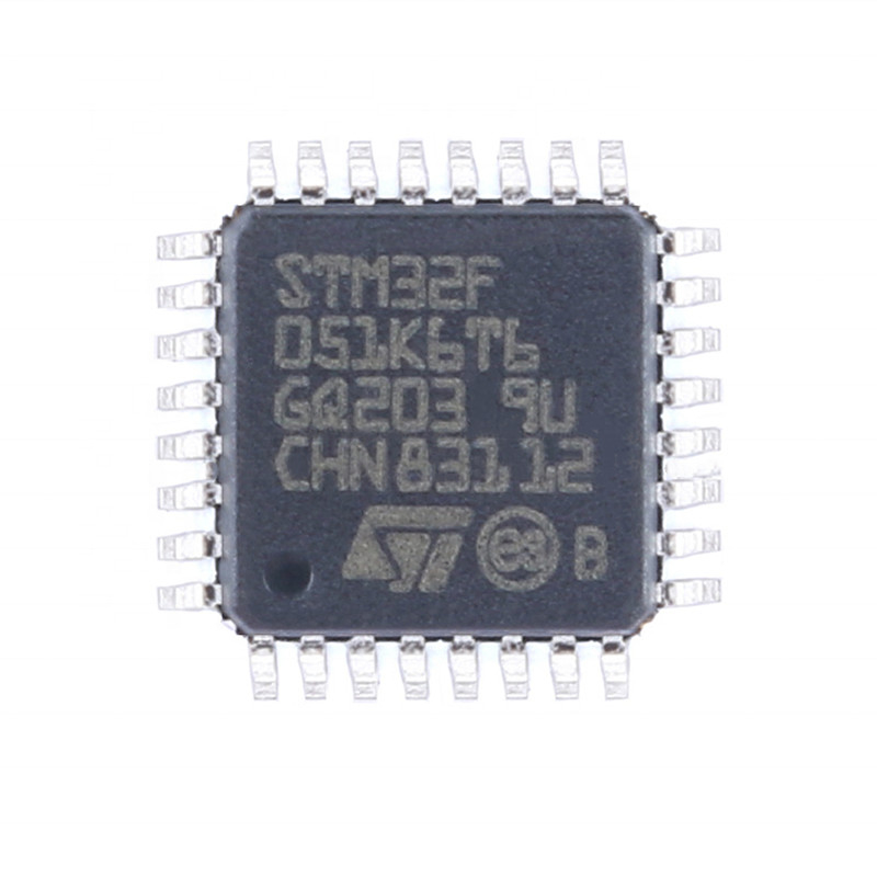 Chuangyunxinyuan ไมโครคอนโทรลเลอร์วงจรรวม IC MCU 32BIT 32KB แฟลช 32LQFP STM32F STM32F051 แบรนด์เดิม STM32F051K6T6