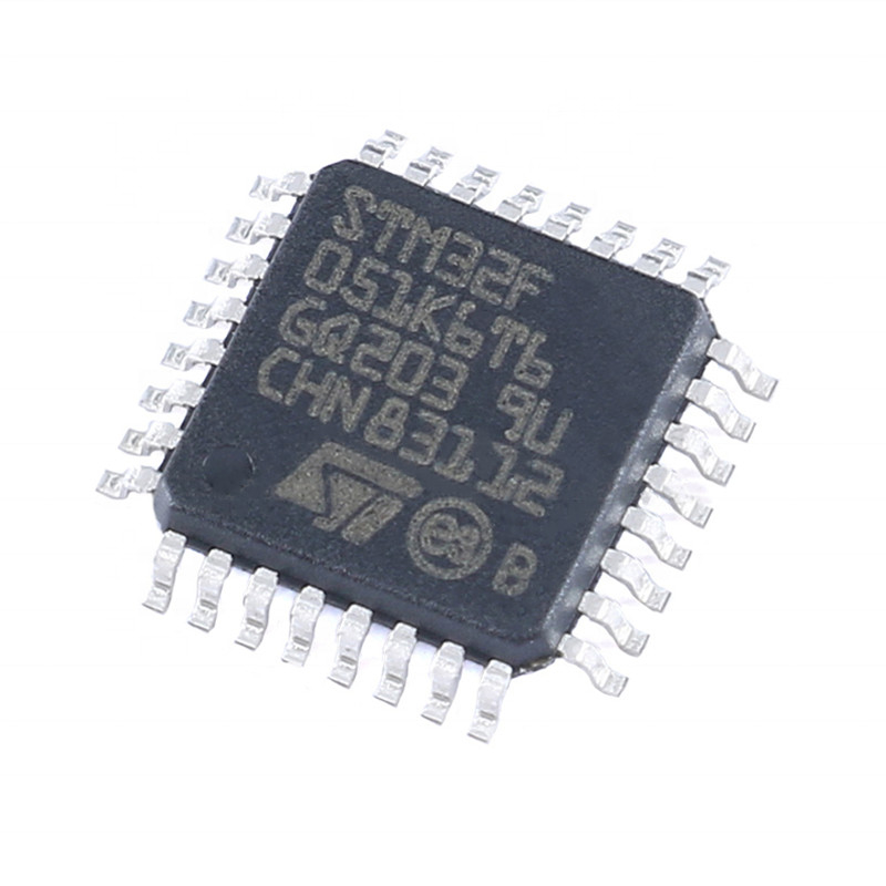 Chuangyunxinyuan ไมโครคอนโทรลเลอร์วงจรรวม IC MCU 32BIT 32KB แฟลช 32LQFP STM32F STM32F051 แบรนด์เดิม STM32F051K6T6
