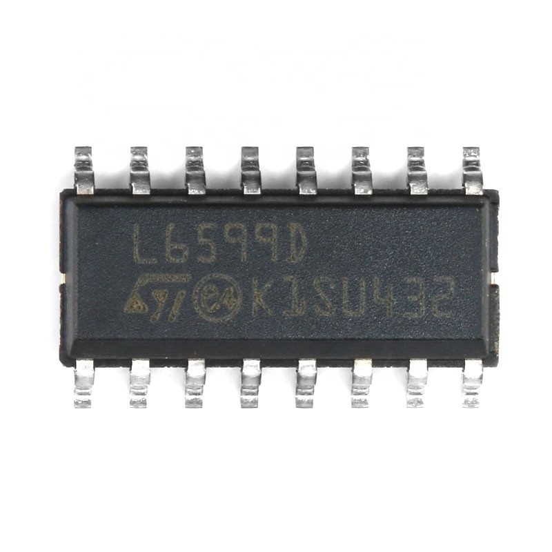 Chuangyunxinyuan ชิป IC ส่วนประกอบวงจรรวมอิเล็กทรอนิกส์ใหม่และต้นฉบับ L6599 L6599DTR L6599D