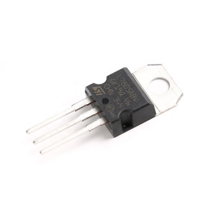 Chuangyunxinyuan ต้นฉบับใหม่ในสต็อก Power Management IC TO-220 L7805A ชิป IC วงจรรวมอุปกรณ์อิเล็กทรอนิกส์ L7805ABV