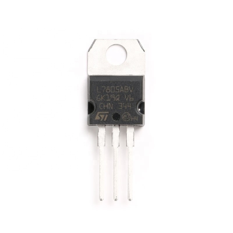 Chuangyunxinyuan ต้นฉบับใหม่ในสต็อก Power Management IC TO-220 L7805A ชิป IC วงจรรวมอุปกรณ์อิเล็กทรอนิกส์ L7805ABV