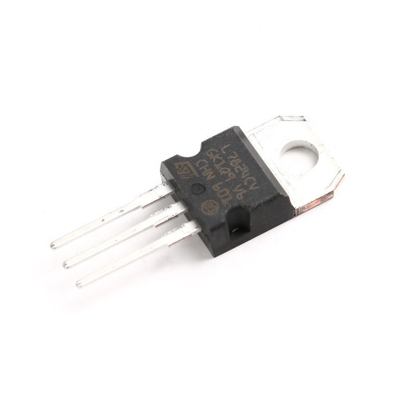 Chuangyunxinyuan ของแท้ LM7824 24V 1.5A TO-220 ไฟฟ้าอุปกรณ์ควบคุมแรงดันไฟฟ้าชิป L7824CV