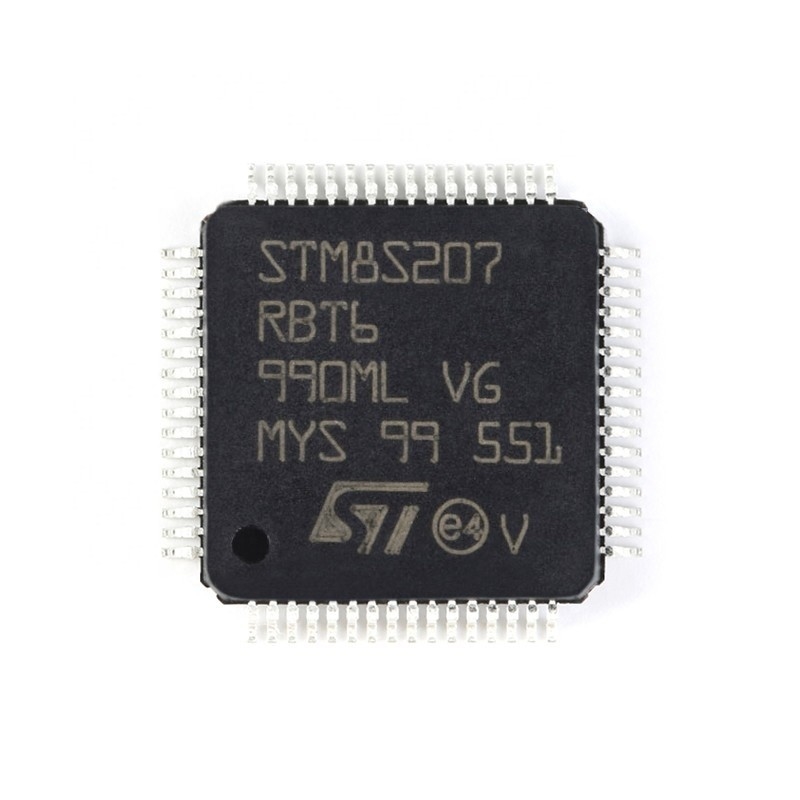 Chuangyunxinyuan ใหม่และเป็นต้นฉบับอุปกรณ์ไฟฟ้า IC MCU 8BIT 128KB แฟลช 64LQFP STM STM8S207RBT6
