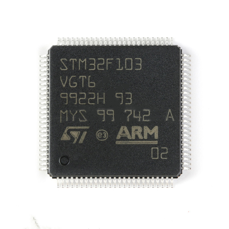 Chuangyunxinyuan IC STM32F103VGT6 ส่วนประกอบอิเล็กทรอนิกส์วงจรรวมใหม่ Original LQFP100 MCU STM32F103VGT6 Ic