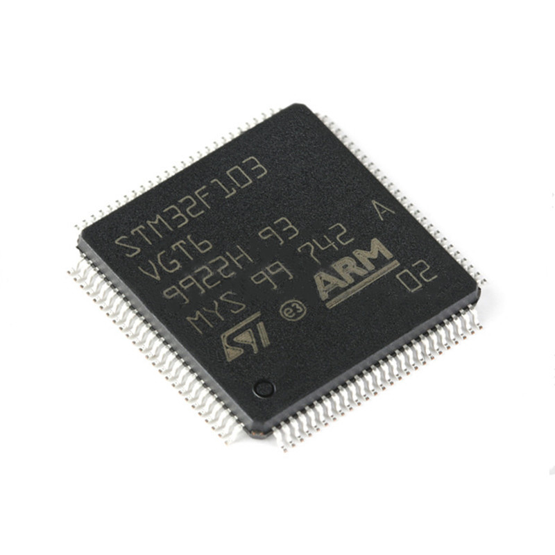 Chuangyunxinyuan IC STM32F103VGT6 ส่วนประกอบอิเล็กทรอนิกส์วงจรรวมใหม่ Original LQFP100 MCU STM32F103VGT6 Ic