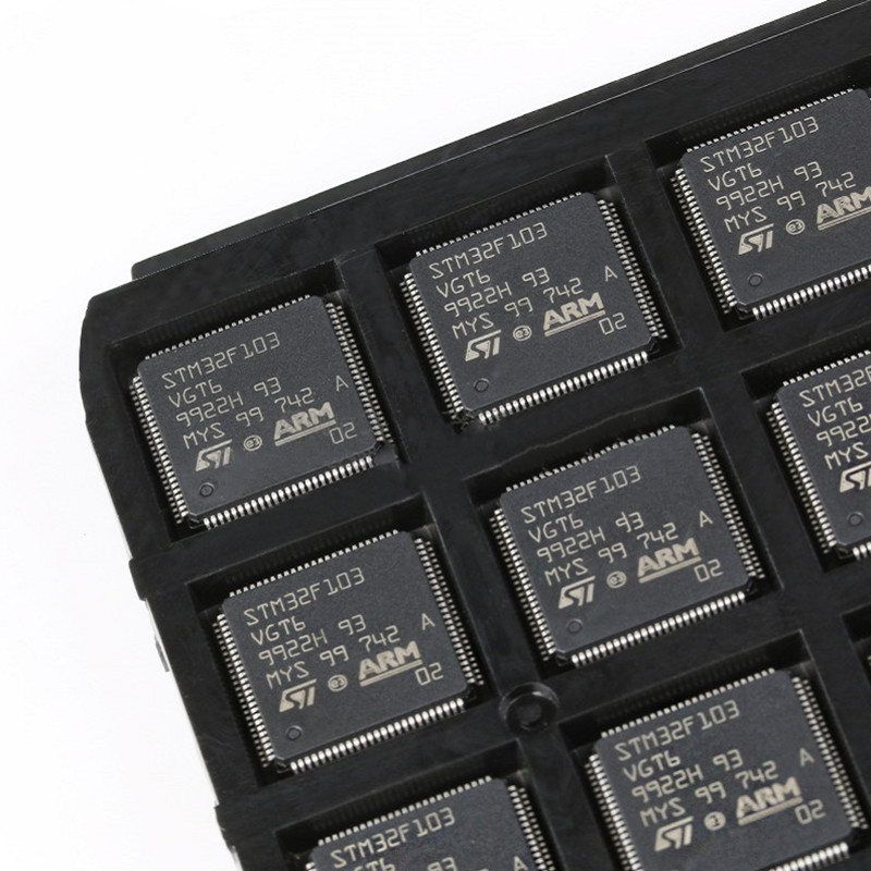 Chuangyunxinyuan IC STM32F103VGT6 ส่วนประกอบอิเล็กทรอนิกส์วงจรรวมใหม่ Original LQFP100 MCU STM32F103VGT6 Ic