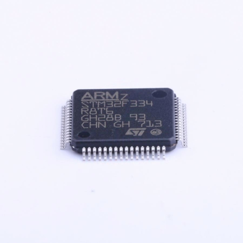 MCU 32 บิต STM32 ARM Cortex M4 RISC 64KB แฟลช 2.5V/3.3V ถาด LQFP 64 พิน - ถาด STM32F334R8T6 IC