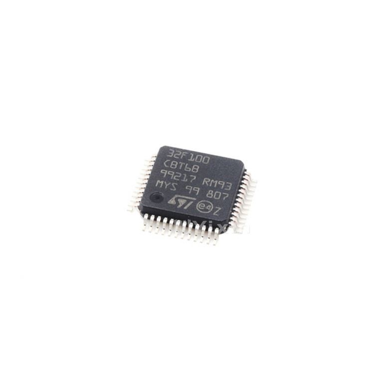 Chuangyunxinyuan ใหม่และต้นฉบับ STM32F100CBT6B IC MCU 32BIT 128KB แฟลช 48LQFP IC ในสต็อก