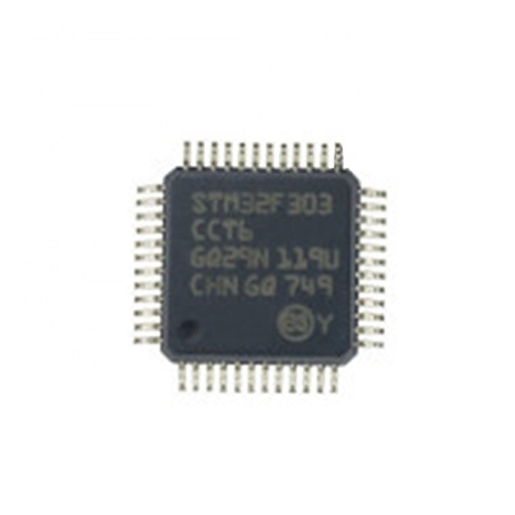 STM32F303 MCU 32 บิต STM32F 256Kb แฟลช 2.5V/3.3V 48 พิน Lqfp ถาดชิป STM32F303CCT6 ในสต็อก IC