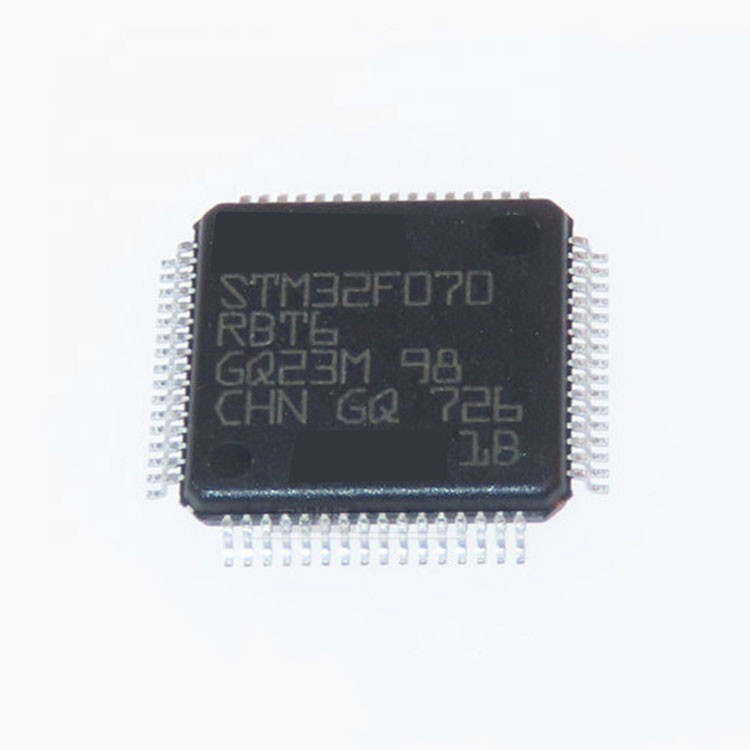 Chuangyunxinyuan ใหม่ Original STM32 STM32F070 วงจรรวมหน่วยความจำแฟลช 32 บิตไมโครคอนโทรลเลอร์ STM32F070RBT6 IC